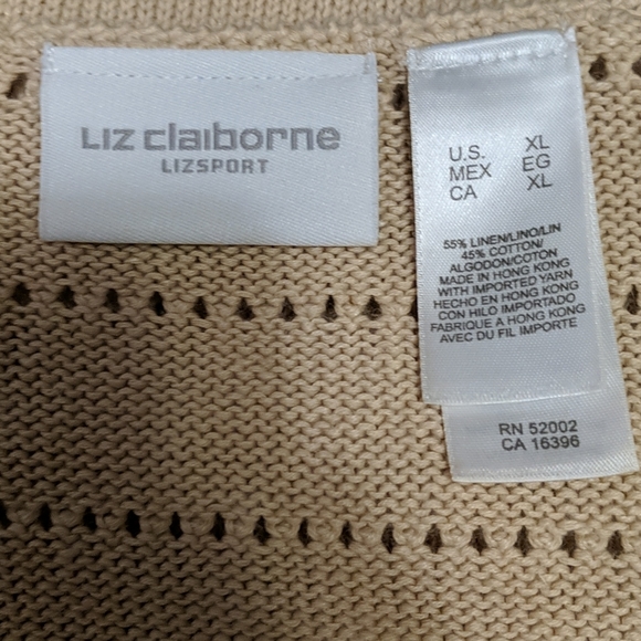 Liz Claiborne - Sleeveless Sweater - Picture 3 of 3